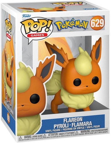 POP Games: Pokemon- Flareon(EMEA) Funko 
