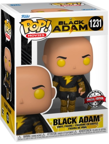 POP Movies: BA-Black Adam(flying)(GW) (אקסקלוסיבי מדבקה כסופה)