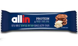 חטיף חלבון בטעם עוגיות קראנץ