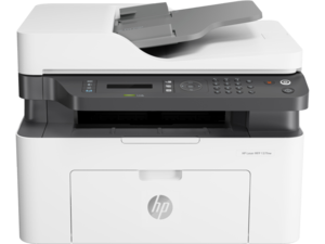 מדפסת ‏לייזר משולבת שחור לבן HP Laser MFP 137fnw 4ZB84A מחודשת חסר מלאי