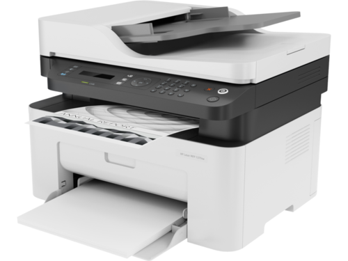 מדפסת ‏לייזר משולבת שחור לבן HP Laser MFP 137fnw 4ZB84A מחודשת חסר מלאי