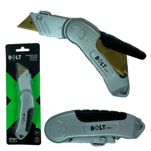 סכין יפנית מקצועית מתקפלת Bolt ZTM1