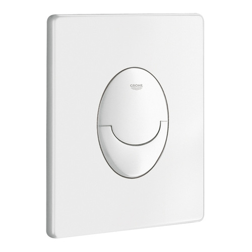 לחצן אנכי דו כמותי לבן 38505SH0 גרואה GROHE