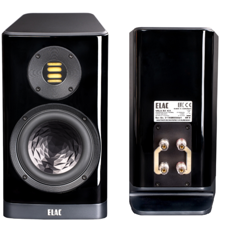 זוג רמקולים מדפיים מבית ELAC סדרת Vela דגם VBS403