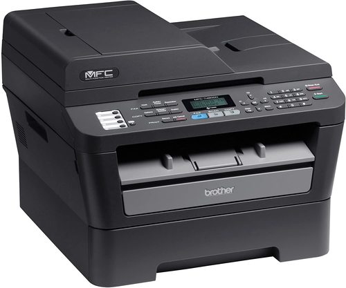 מדפסת ‏לייזר שחור לבן משולבת Brother MFC7460DN