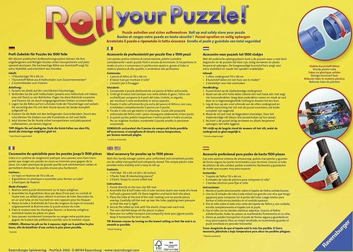 Ravensburger גלגל את הפאזל שלך 300 - 1500 חלקים שטיח