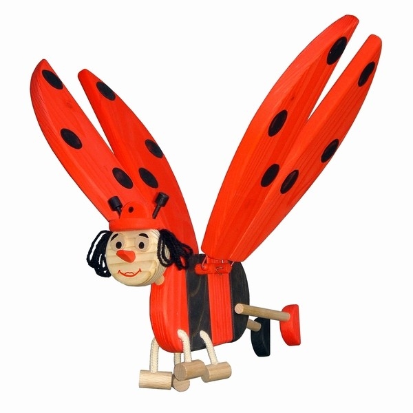 מובייל- חיפושית-צעצועי עץ- WOODEN TOYS 600