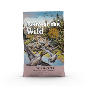 טייסט אוף דה ווילד לואו-לנד קריק 2 ק"ג -Taste of the Wild מזון לחתולים על בסיס שליו וברווז