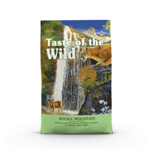 טייסט אוף דה ווילד הרי הרוקי 6.6 ק"ג -Taste of the Wild מזון לחתולים על בסיס צבי וסלמון