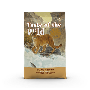 טייסט אוף דה ווילד נהר הואדי 2 ק"ג -Taste of the Wild מזון לחתולים על בסיס פורל וסלמון
