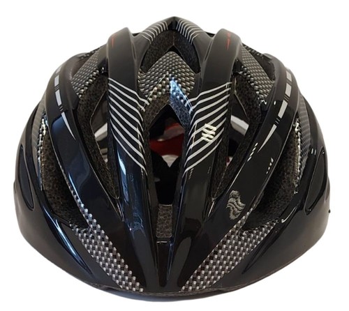 קסדת רכיבה לנוער ומבוגרים עם 21 פתחי אוורור - שחור