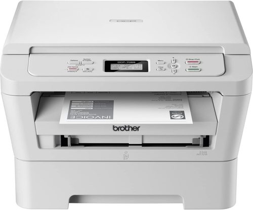 מדפסת ‏לייזר שחור לבן משולבת Brother DCP7055
