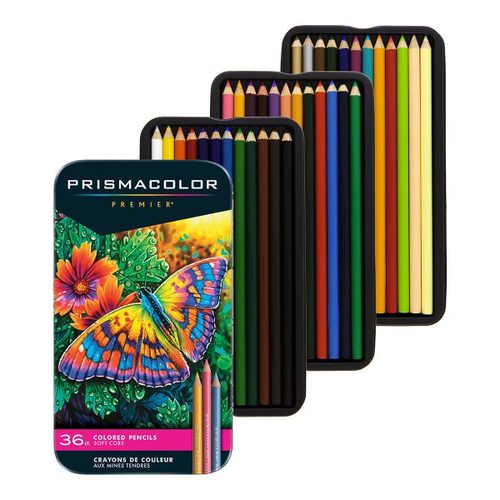 סט 36 עפרונות צבעוניים PRISMACOLOR PREMIER