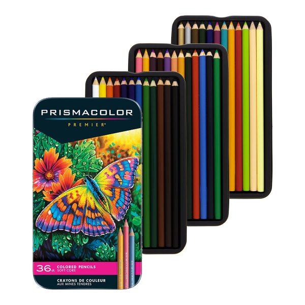 סט 36 עפרונות צבעוניים PRISMACOLOR PREMIER