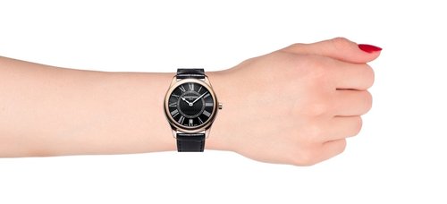 שעון FREDERIQUE CONSTANT קוורץ יוקרתי לאישה