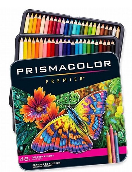 סט 48 עפרונות צבעוניים PRISMACOLOR PREMIER