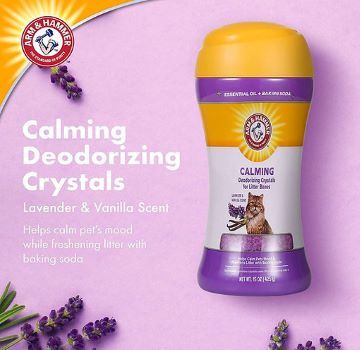 קריסטלים בישום לחול בניחוח לבנדר ווניל A&H Crystals for Litter Boxes Lavender