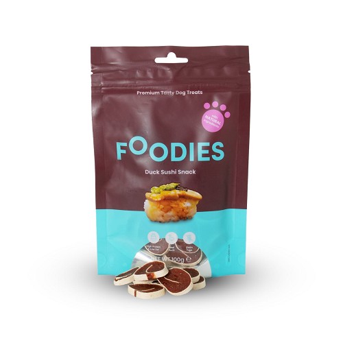 חטיף FOODIES סושי ברווז 100 גרם