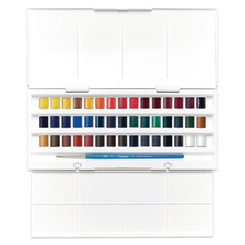 סט 45 צבעי מים Cotman Water Half Pans Colour 