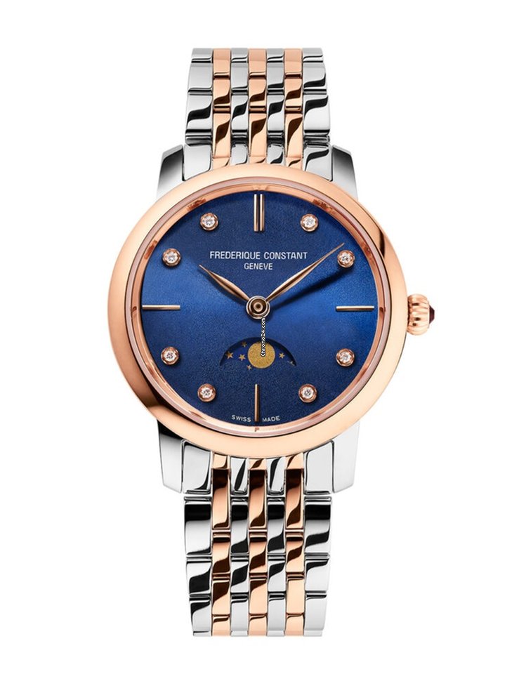 שעון FREDERIQUE CONSTANT קוורץ יוקרתי לאישה