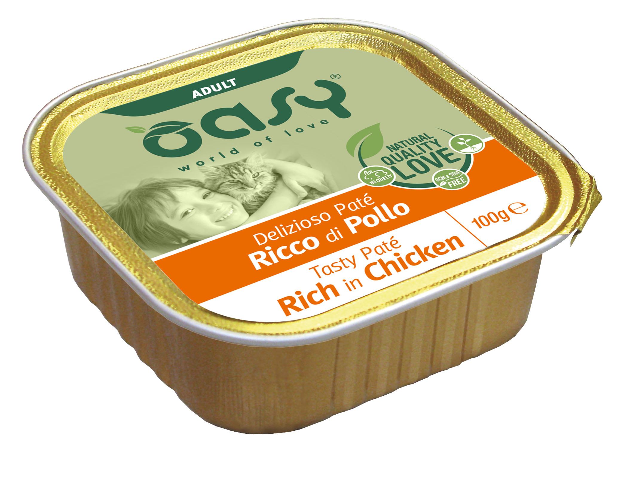 מעדן אואסי פטה עוף 100 גרם