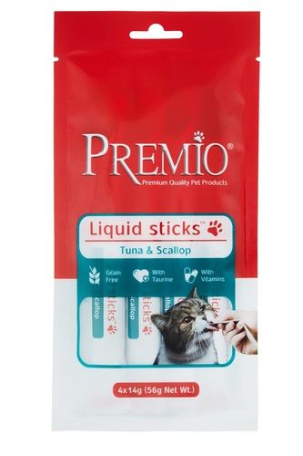 שלוקים Premio דג טונה לחתולים 56 גרם 14 יחידות — חנות חיות חיות בעיר ויצמן 8 רחובות