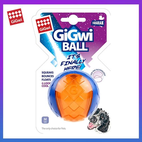 צעצוע GIGWI כדור חצי שקוף L