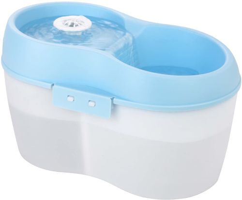 מזרקת מים H2O +אבן פלואוריד-לבן