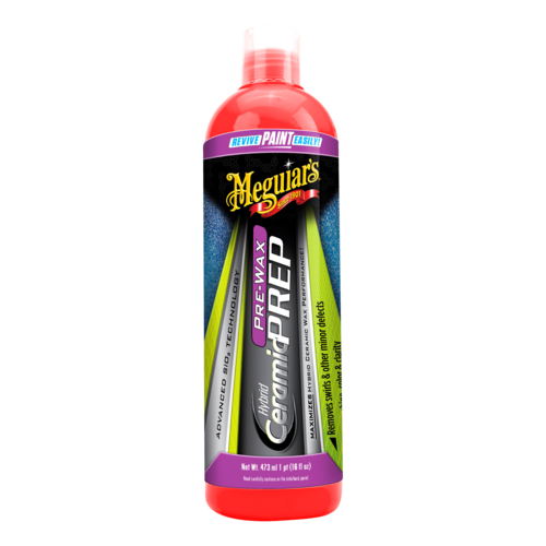 ‏נוזל ניקוי והכנה לווקס קרמי | ‏Meguiar's G220416 Hybrid Ceramic Pre-Wax Prep