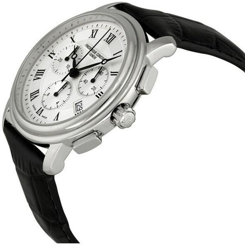 שעון FREDERIQUE CONSTANT קוורץ כרונו יוקרתי לגבר