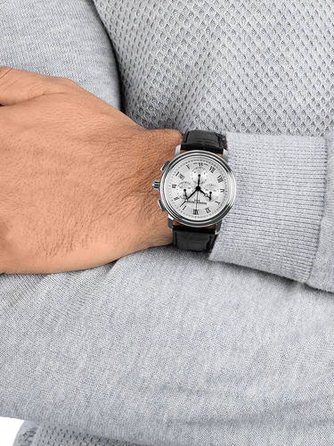 שעון FREDERIQUE CONSTANT קוורץ כרונו יוקרתי לגבר