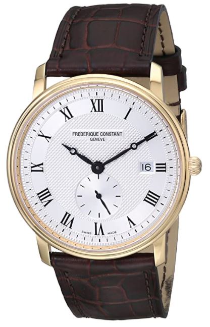 שעון FREDERIQUE CONSTANT קוורץ יוקרתי לגבר