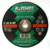 5 יח דיסק חיתוך לבטון קוטר "4.5 עובי 3 מ"מ ROTTLUFF גרמניה