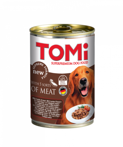 טומי 400גרם רוטב וחתיכות 5 סוגי בשר Tomi