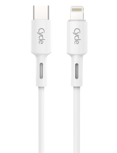 מטען מהיר Cycle-QC3.0 20W כולל כבל כבל אייפון Lightning