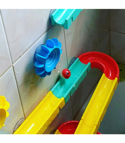 מגלשת כדורים לאמבטיה