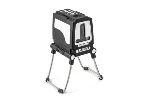 סט לייזר מצטלב ירוק KAPRO 872G עם מד טווח 363 - מכשירי מדידה מקצועיים לבנייה ושיפוצים עם דיוק גבוה וטווח עבודה עד 60 מטר