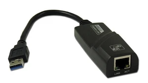 כבל מתאם מחיבור רשת RJ-45 לחיבור USB 3.0 זכר CMP-NWUSB25