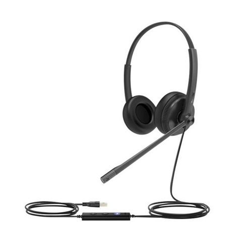 אוזניות ‏חוטיות Yealink UH34 B USB