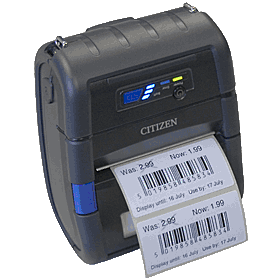 מדפסת מדבקות ניידת CITIZEN CMP-30