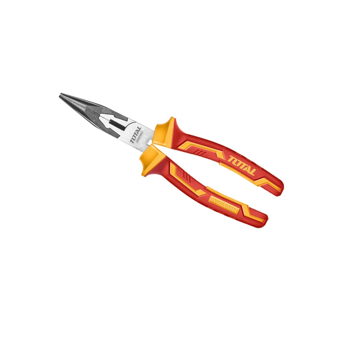 פלאייר אף ארוך 8"/200 מ"מ 1000V INUSTRIAL מבית TOTAL TOOLS