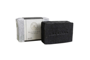 סבון טבעי פחם שחור | Natural Black Charcoal Soap | סבון שחור משלב שמן זית ופחם במבוק פעיל לניקוי וחיטוי עמוק של העור