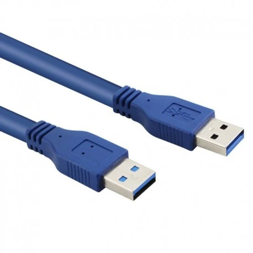 כבל USB 3.0 זכר זכר באורך 0.5 מטר