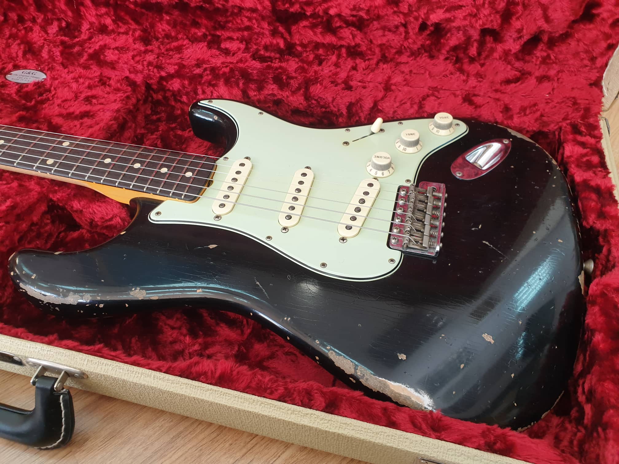 Fender Custom Shop Todd Krause Masterbuilt 1963 Stratocaster Hvy Relic 2018