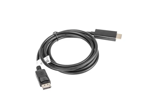 כבל DisplayPort זכר ל-HDMI זכר באורך 1.8 מטר 4K@30Hz