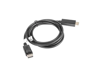 כבל DisplayPort זכר ל-HDMI זכר באורך 1.8 מטר 4K@30Hz