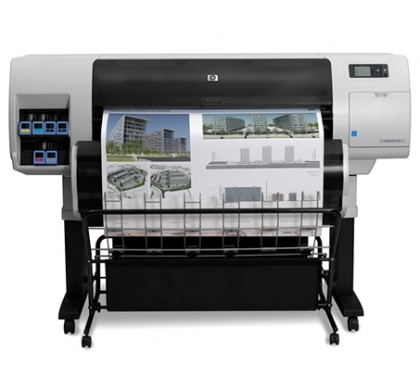 מדפסת ‏לייזר צבעונית משולבת HP Designjet T7100