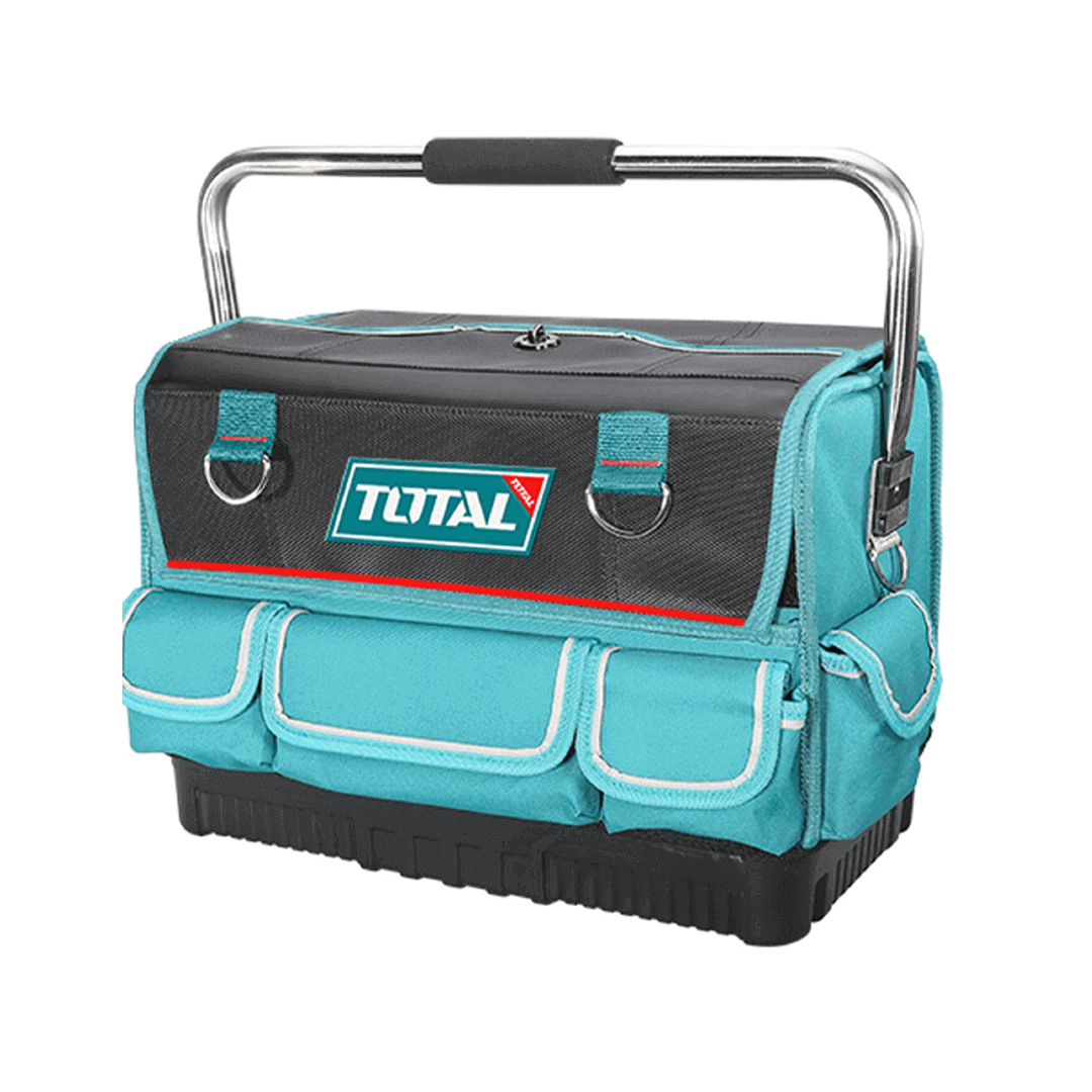 תיק כלים 16" 14 כיסים INDUSTRIAL מבית TOTAL TOOLS