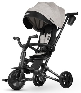 תלת אופן דו-כיווני מתקפל סופר קומפקטי נובה ניילו Nova Niello עם שלדה שחור מט - אפור (ללא אריזה)