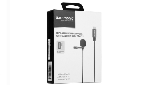 מיקרופון דש Saramonic LavMicro U3A Type-C